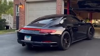 Porsche 9912 GTS with Valvetronic Designs Full race exhaust system  Revs sound clips [upl. by Keeler338]