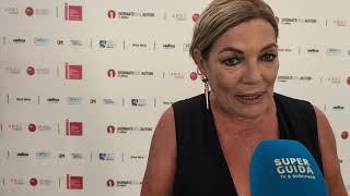 Intervista a Cristina Donadio alla Mostra del Cinema di Venezia [upl. by Ojok870]