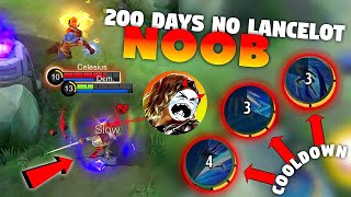 Playing LANCELOT after 200 Days dont watch MLBB [upl. by Nomal578]