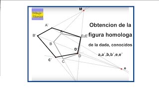 Figura homóloga de la dada conocidos aa´bb´ee´ [upl. by Htebasil]