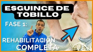 💥ESGUINCE DE TOBILLO grado 23💥 Ejercicios de REHABILITACIÓN DE TOBILLO👉🏼Fase 1 ✅Recomendado✅ [upl. by Fendig]