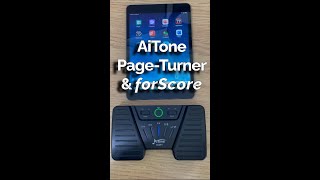 AiTone ASP1 Bluetooth PageTurner Pedal With forScore  Works Great [upl. by Hermann470]