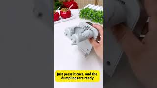 Perfect Dumplings with One Simple Press – Effortless and Quick kitchenhacks kitchenlifehack [upl. by Gusta]