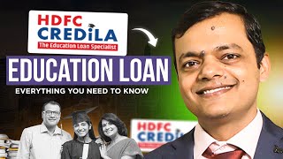 HDFC Credila Education Loan Without Collateral  Maximum Loan Amount Eligibility Criteria amp More [upl. by Einahteb651]