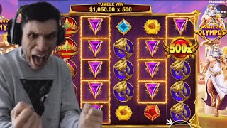 We GOT the EPIC WIN 😱  Gates of Olympus on 1250 STAKE 😍  Trainwreckstv Gambling Highlights [upl. by Aidahs]