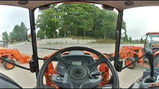 Kubota L3560 Static 360degree picturevideo of inside of the cab [upl. by Geis]