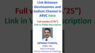 Link Between Desmosomes and Sodium Channel in ARVC [upl. by Einnok]