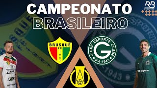 AO VIVO  Brusque x Goiás  Série B  Campeonato Brasileiro 2024 [upl. by Llevaj327]