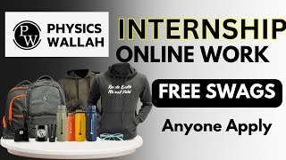 Claim Free Swags  Physics Wallah Internship amp Free SWags opportunity Work From Home Jobs  PW [upl. by Sheffy]