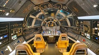 Millennium Falcon Smugglers Run At Disneyland Park Fantastic attraction [upl. by Ahsinra752]