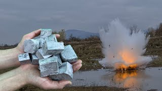 1000g Of Sodium Metal vs Water [upl. by Marielle]