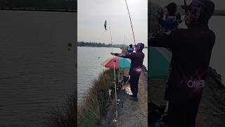 Jorannya kepanjangan bandeng nya oke kerincingan nya rame bener wkwk smb fishing [upl. by Anaile]