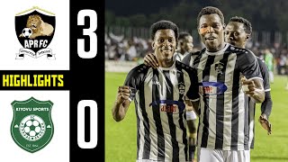 REBA IBITEGO BYIZA APR FC 30 KIYOVU SPORTS  ARSENEBAHRAMADHAN  EXTENDED HIGHLIGHTS RPLDAY4 [upl. by Sergu17]