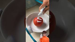 Tomato toothpaste experiment😱😳🤩shortstrending [upl. by Ai]