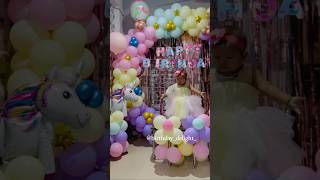 DIY Birthday Decor Ideas  balloon decoration ideas [upl. by Lipp]