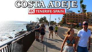 TENERIFE  COSTA ADEJE  Visiting Several Places with Perfect Weather 🌞 4K Walk ● February 2024 [upl. by Snapp]