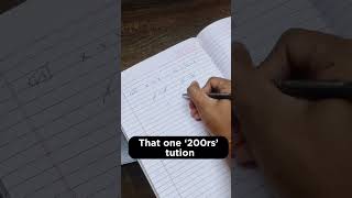 That one ‘200rs’ tuition comedy youtube youtubeshorts [upl. by Joses]