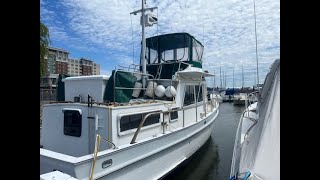 1982 Monk 40 Trawler FOR SALE by Parma Marine 7248131956 [upl. by Aurlie]