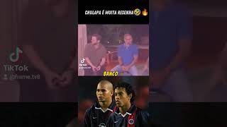 O dia que Ronaldinho deu muita risada com o chulapa ronaldinho resenha chulapa boleiro [upl. by Boswell]