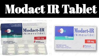 Modact IR 100mg Tablet Uses in Urdu Modact IR Tablet 100mg Uses Nimesulide 100mg Modact IR Tablet [upl. by Howarth]