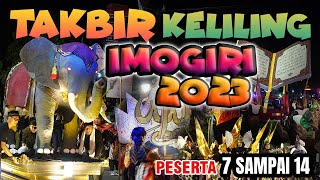 TAKBIRAN KELILING IMOGIRI TAHUN 2023  PART 2 FULL [upl. by Silevi]