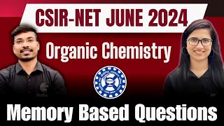 CSIR NET June 2024 Chemistry Solutions  Memory Based Questions  Answer KeyExam Analysis Chemistry [upl. by Hussey]