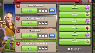 Easy 3 Stars in Quick Qualifier  Haaland Challenge 8 COC Challenge Clash of Clans [upl. by Dnalrag]