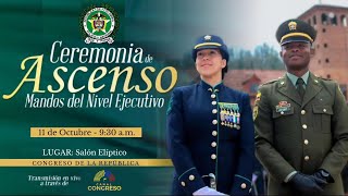 CEREMONIA DE ASCENSO MANDOS DE NIVEL EJECUTIVO 11 DE OCTUBRE 2024 [upl. by Hnil760]