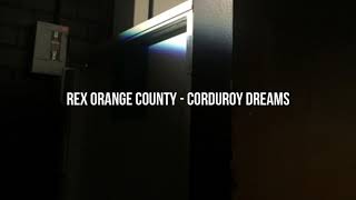 Rex Orange County  Corduroy Dreams Lyrics [upl. by Manard]