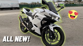 BUYING MY FIRST MOTORCYCLE  2020 KAWASAKI NINJA 400  MOTOVLOG [upl. by Bollinger950]