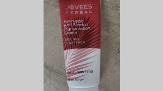 Jovess Herbal Anti blemish pigmentatiom cream [upl. by Krueger]