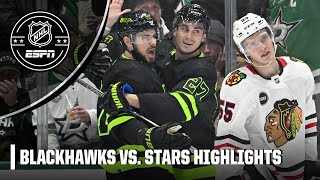 Chicago Blackhawks vs Dallas Stars  Full Game Highlights [upl. by Adanar]