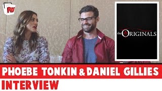 THE ORIGINALS Phoebe Tonkin INTERRUPTED By Daniel Gillies  ComicCon 2016 [upl. by Aldred295]