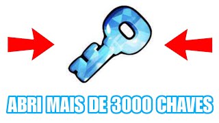 ABRI MAIS DE 3000 CRYSTAL KEYS VEJA NO QUE DEU [upl. by Okikuy240]