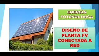 Cálculo de un sistema fotovoltaico monofásico [upl. by Ainotahs]