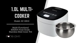 Product Intro 10L Digital MultiCooker SCGE10 [upl. by Isolda]