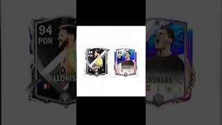 Iker Casillas vs Hugo Lloris futbol football [upl. by Enyaz]