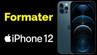 Comment réinitialiser iPhone 12  Pro Max formater iPhone 12 Mini [upl. by Zsa887]