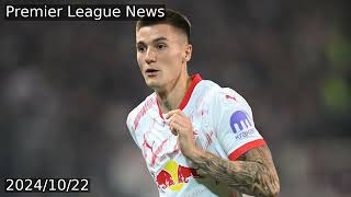 Manchester United moving to sign RB Leipzig striker as January exit claim emerges [upl. by Leinadnhoj]