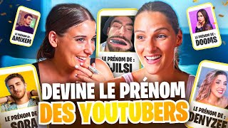 Devine les prénoms des Youtubeurs avec apollinegrmz 📇 [upl. by Lorelei731]