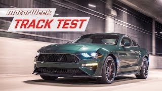 2019 Ford Mustang Bullitt  Track Test [upl. by Nerrawed789]