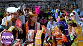 Duke and Duchess of Cambridge Visit A Pakistani Village [upl. by Ecertak341]