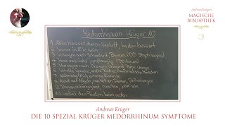 Andreas Krüger  Medorrhinum  Die 10 Spezial Krüger Symptome [upl. by Melvin62]