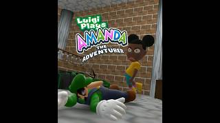 Luigi Plays AMANDA THE ADVENTURER luigiplays amandatheadventurer memes [upl. by Analos]