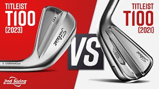 TITLEIST T100 IRONS  2023 vs 2021 [upl. by Smitty84]