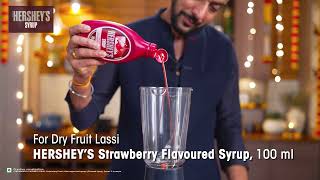 HERSHEYS Syrup Festive Delights with Chef Ranveer Brar Karwachauth Special Dry Fruit Lassi [upl. by Paley892]