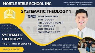 Systematic Theology 1  S42 Christology Part2 [upl. by Tnert493]