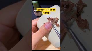 Easily remove your nails at home nailmanicure nailremover nailart shorts [upl. by Gaudette]