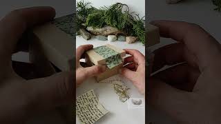 Miniature Diorama forest owl in the woods mini animal and nature diorama by Alexis Savopoulos [upl. by Itagaki]