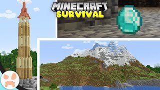 A NEW HOME  Minecraft 118 Survival Episode 2 [upl. by Flori]